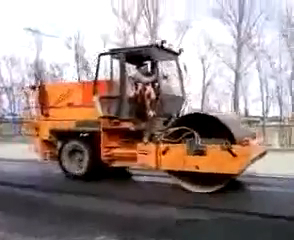 Укладка асфальта