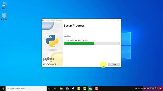 How to install Python 3.10.0 on Windows 10 смотреть онлайн