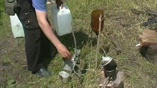 Дистилятор. Очищаем воду в походе
