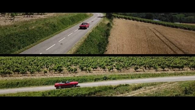 1967 Ford Mustang V8 GTA rouge convertible смотреть онлайн