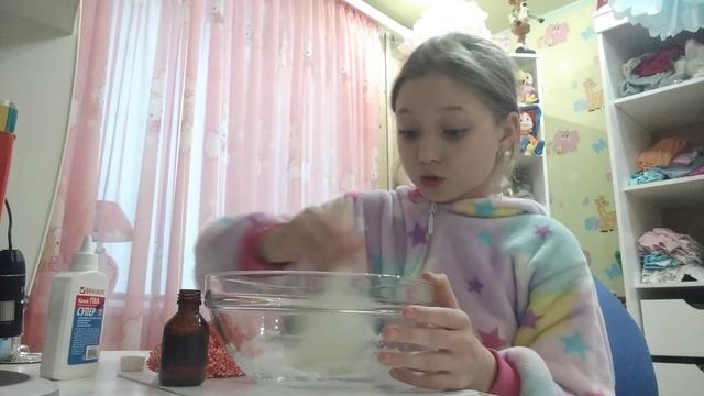 Слайм. Клей ПВА и шариковая глина в деле. смотреть онлайн