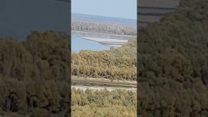 Оползень на Оби (Научный городок (Барнаул)) конец сентября 2018