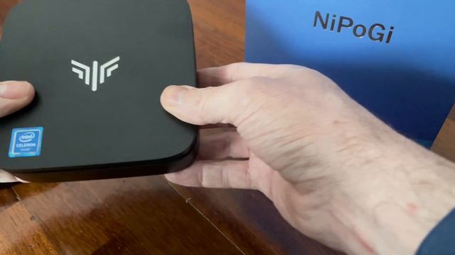Hands on: Mini PC NiPoGi Intel Celeron J3455
