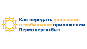 Как передать показания в мобильном приложении Пермэнергосбыт