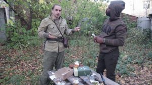 Реакция иностранца на российский сухпай