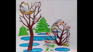 мультфильм Отчего у глухаря глаза покраснели