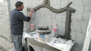 Умывальник раковина арт бетон