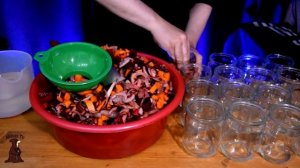 Салат Винегрет с грибами Вешенками, Фасолью и Свеклой в Автоклаве на зиму рецепт