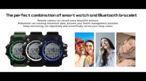 NO.1 F2 IP68 waterproof Bluetooth Pedometer Sport Healthy Outdoor Smart Watch