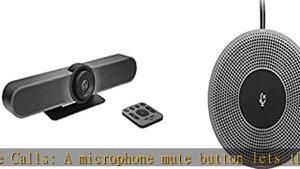 Logitech Expansion Mic for MeetUp, Plug-and-Play, Indicator Lights, Microphone Type Mono, Wideband,