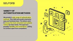 Презентационный видеоролик для IT-компании SelfOrb: двухфакторная аутентификация
