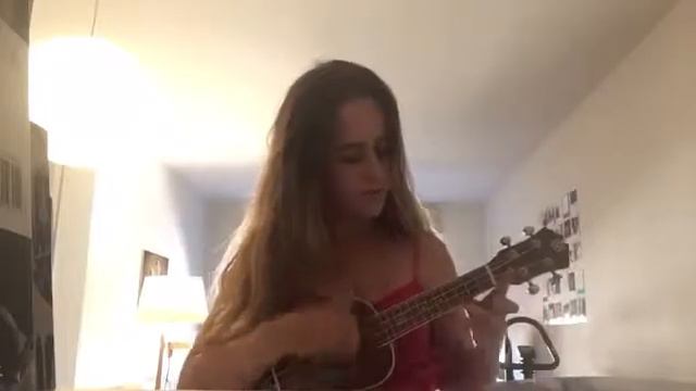Dulce Carolina Nube la ukulele cover смотреть онлайн