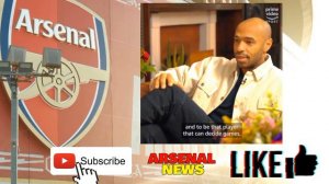 See now! Thierry Henry talking about the Saka! Arsenal News