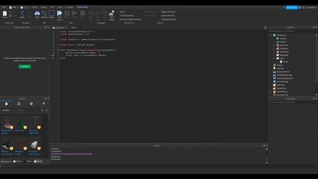 An easy HEALING PAD with a cooldown | Roblox Scripting for Beginners смотреть онлайн