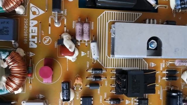 Philips 32PFL5507T/60 не включается, DPS-98EP замена DDA010.