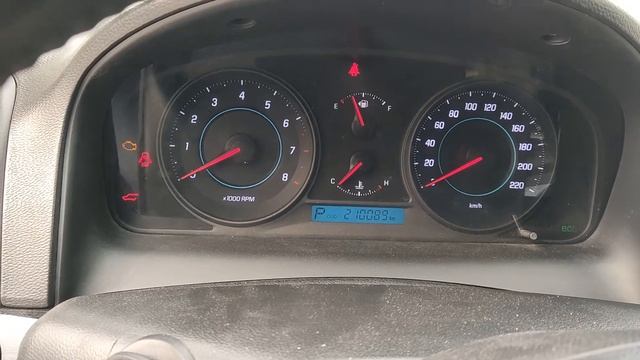 Chevrolet Captiva 3.0 2012. Температурный глюк борткомпа, последствия и решение. смотреть онлайн