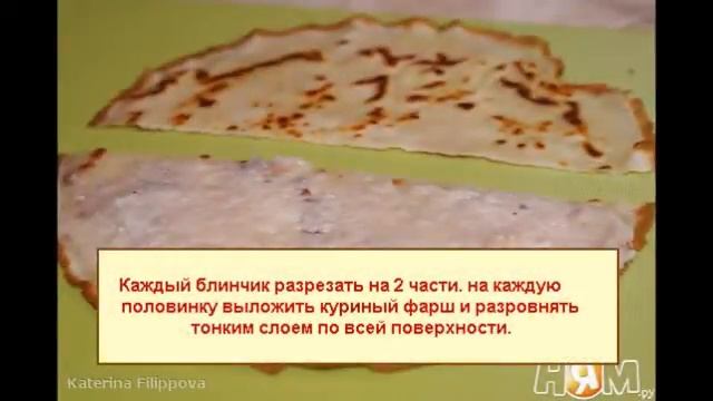 Бендерики с куриным фаршем  Украинская кухня