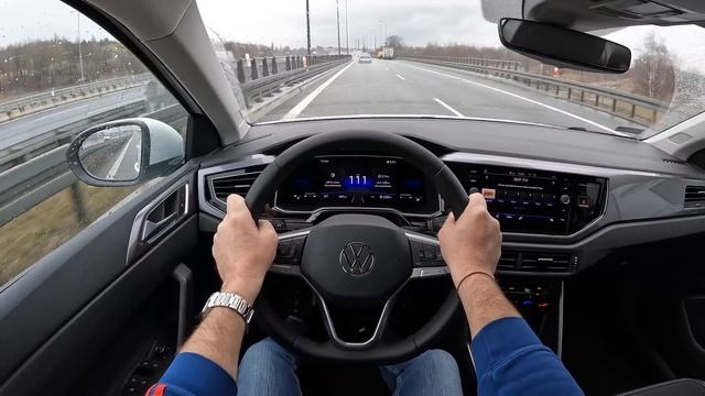 NEW Volkswagen Taigo Style 2022 1.5 TSI 150HP  POV Test Drive 1138 Joe Black