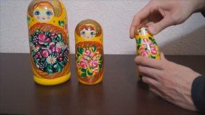 Матрешки. Собираем матрешку.