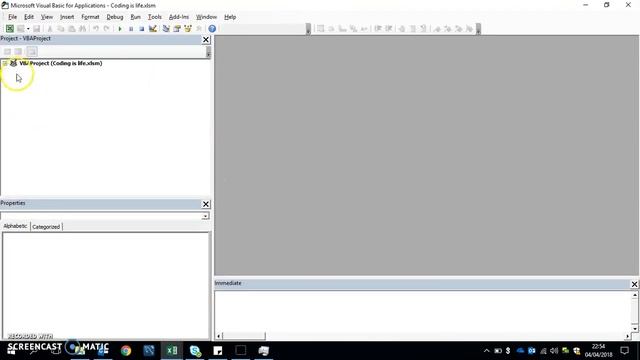 Coding is Life - Unprotect VBA Project password without any software or crashing or hexa editor