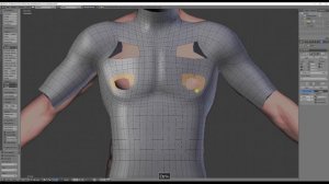 Male Torso Modeling