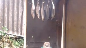 Коптилка из старого холодильника  2