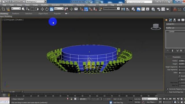 تصميم ملعب بسيط بواسطه برنامج 3d max part 1 смотреть онлайн