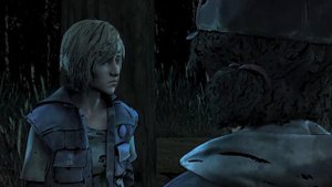 Клементина целует Вайолет - The Walking Dead The Final Season Episode 3