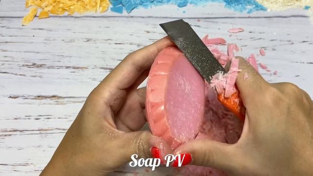 ASMR Soap/ cutting dry soap/ резка сухого мыла