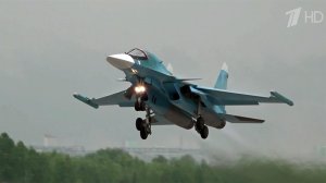 Российская армия получила новую партию сверхзвуковых бомбардировщиков Су-34