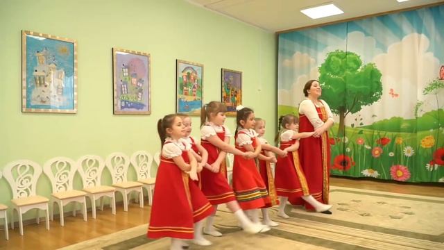 Народные игры в детском саду. Плетень.