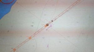 Fixing positioning in ECDIS. LOP. Определение нахождения судна по пелегу и дистанции в ECDIS.