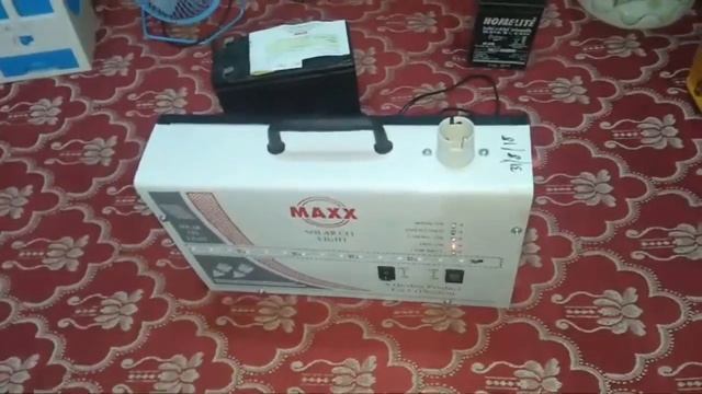 Solar CFL UPS for Villages and Hosteler (Hindi) (Live Video)