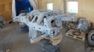 Антикоррозийная обработка рамы Toyota FJ Cruiser.