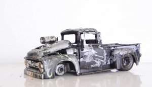 Ford F100 Pick-Up 1959 - Реставрация модели авто\\ Крутые идеи для подростков!