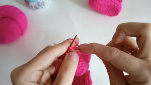 Пинетки спицами для малышей