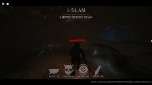 Murderer is a way to op! - Roblox Survive the Night - HUNT Mode   Campgrounds Slasher Gameplay