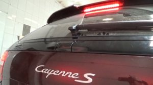 Подключение штатной камеры заднего вида на Porsche Cayenne