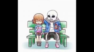 Undertale комиксы. Фриск и Санс. Франс!