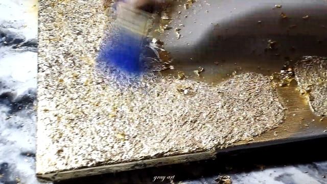 Картины своими руками / Акриловые краски / Эпоксидная смола / Поталь