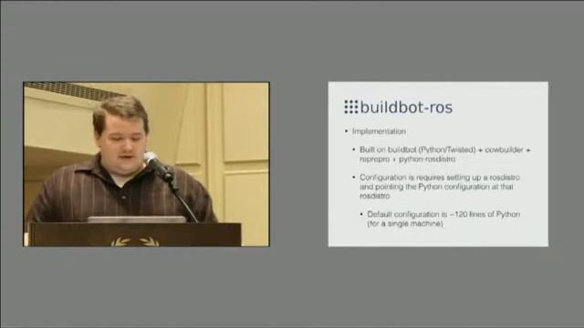 ROSCon 2014 Mike Ferguson: Continuous integration