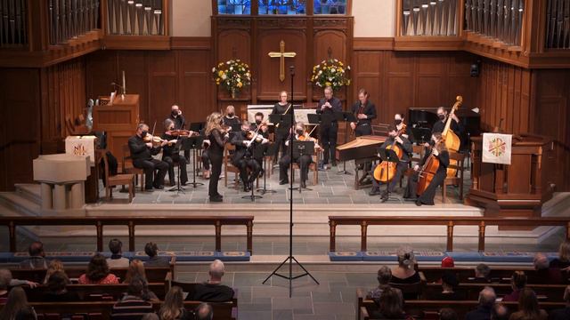 Raleigh Camerata: Telemann Sinfonia Melodica in C major TWV 50:2 for 2 oboes strings and continuo
