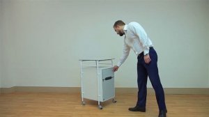 Тумбочка медицинская прикроватная ТП-1