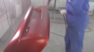 Покраска авто в Кэнди (часть12) Красим бампера и накладки на пороги