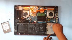ASUS TAF FX705DT LAPTOP HARD DISK DRIVE UPGRADE HINDI | HOW TO UPGRADE HARD DRIVE ON ASUS FX705DT