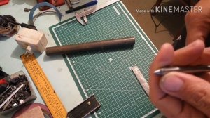 Самодельный стеклорез + чертилка по металлу.