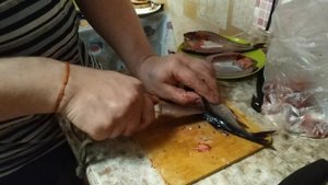 Вяленный окунь за 3 дня зимой.