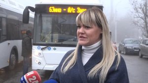 На 63 маршрут вышли новые автобусы Лиаз