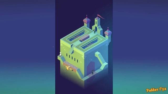 Шпиль. 3 серия на канале MаxJunior. Прохождение игры Monument Valley tutorial. Игры на Андроид. смотреть онлайн
