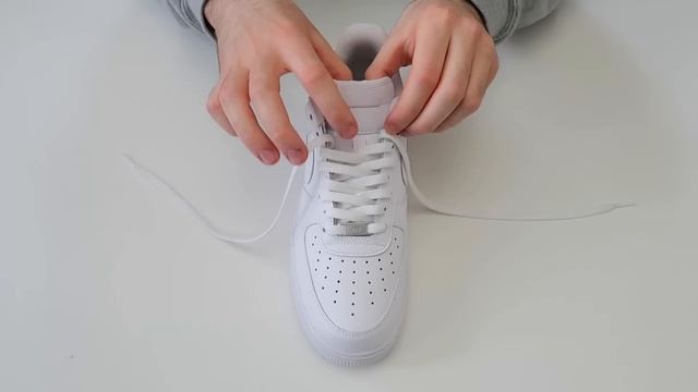 How To Lace Nike Air Force 1s Loosely (BEST WAY!)